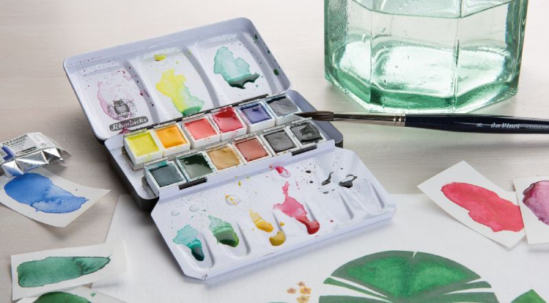 Gute Aquarellfarben für Anfänger